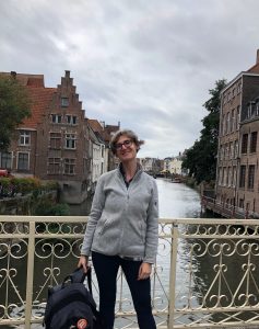 Sarah Woulfin exploring Ghent, Belgium